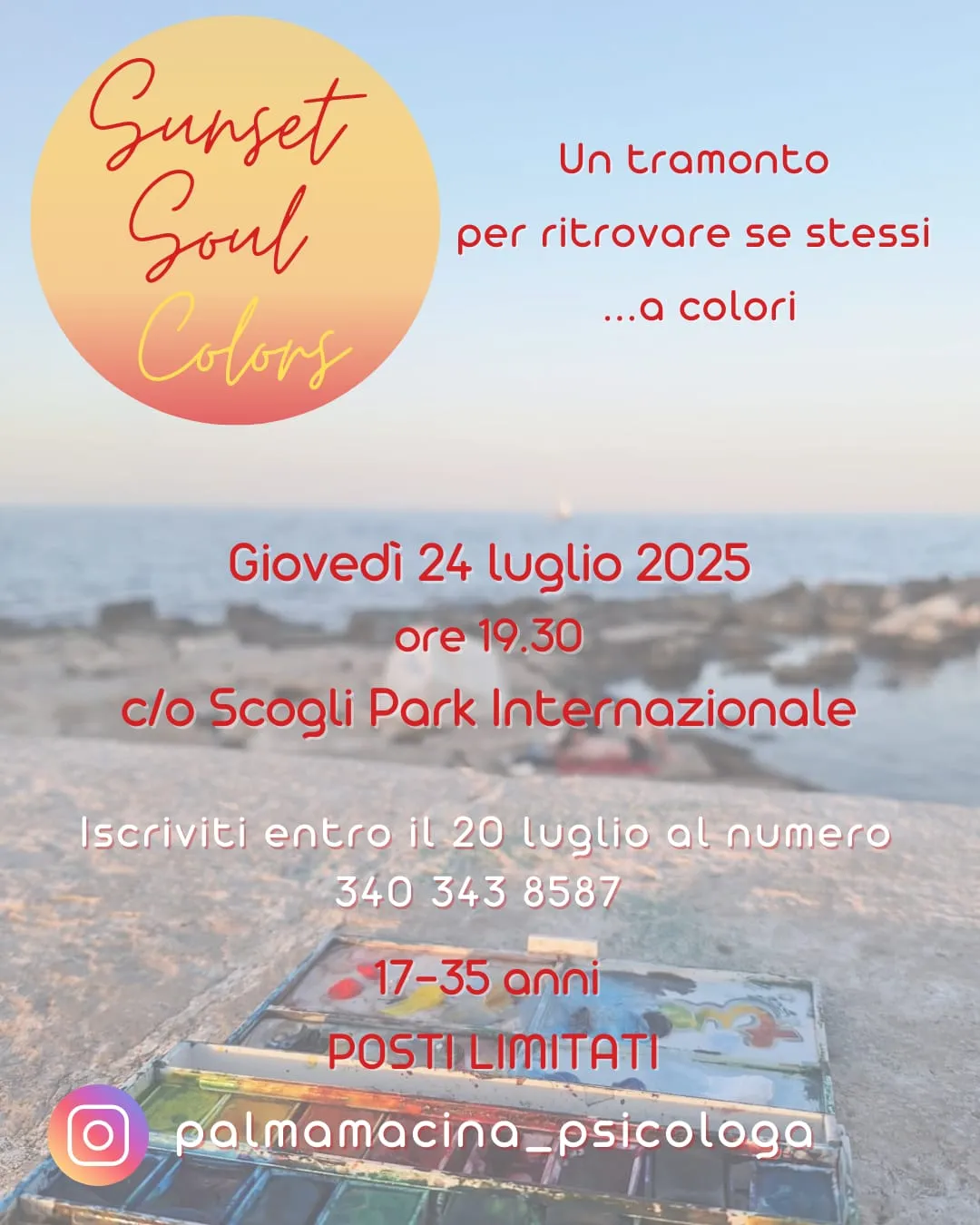 Evento Sunset Soul Colours a Bari